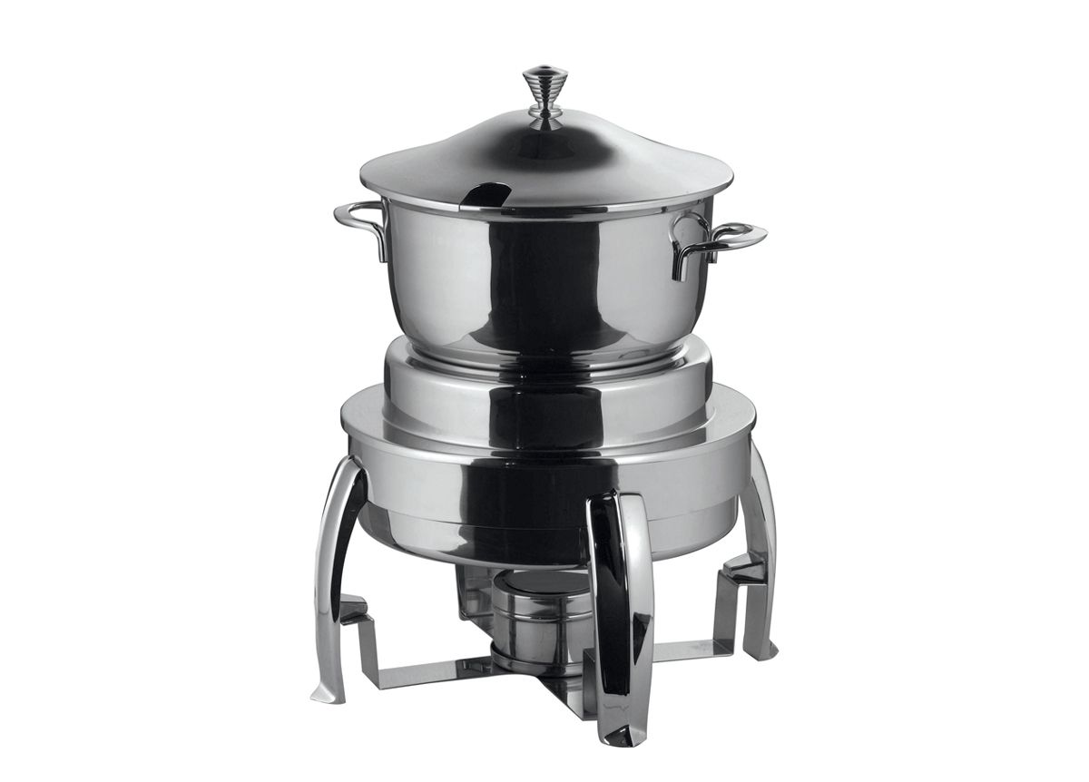 10.5 qt Round Odin Soup Urn and Inset