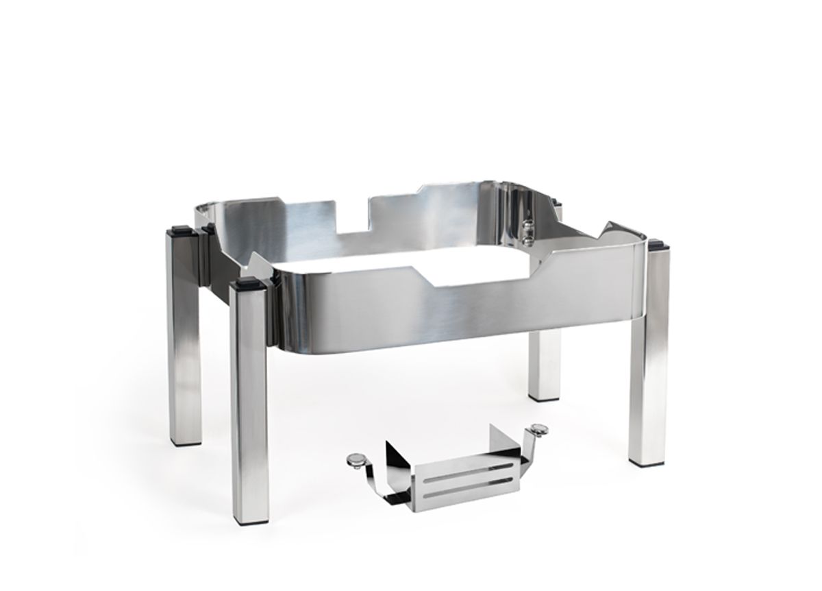 5.75 qt Square Smart W Stackable Chafer Base