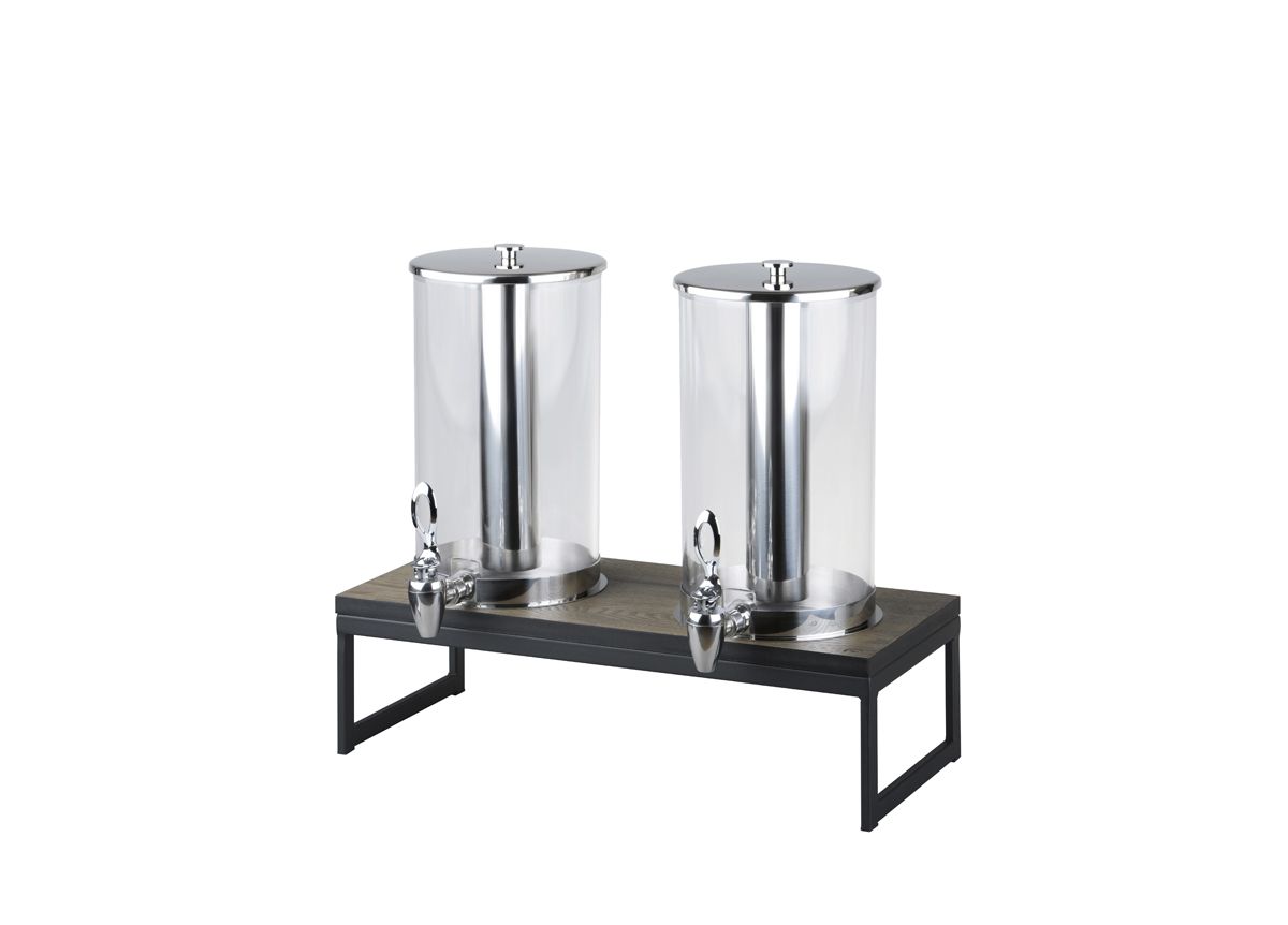 4 gal Round T-Collection Beverage Dispenser - Double