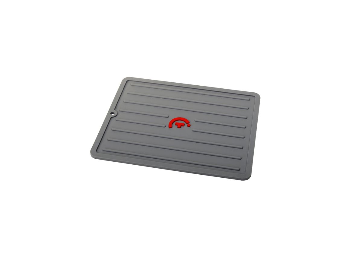 Almohadilla de silicona de 11,25" x 8,75" - Gris