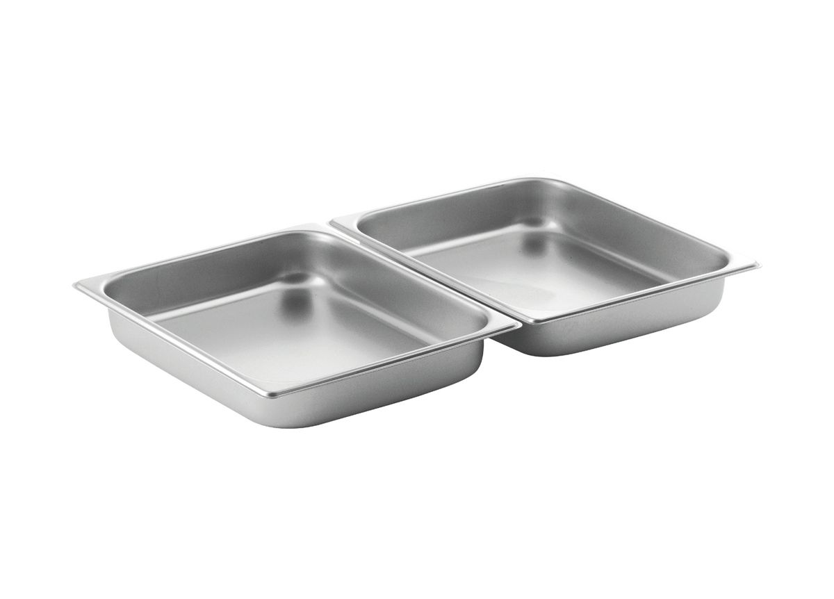 1/2 Size x 4" Stainless Food Pan - 6.3 qt