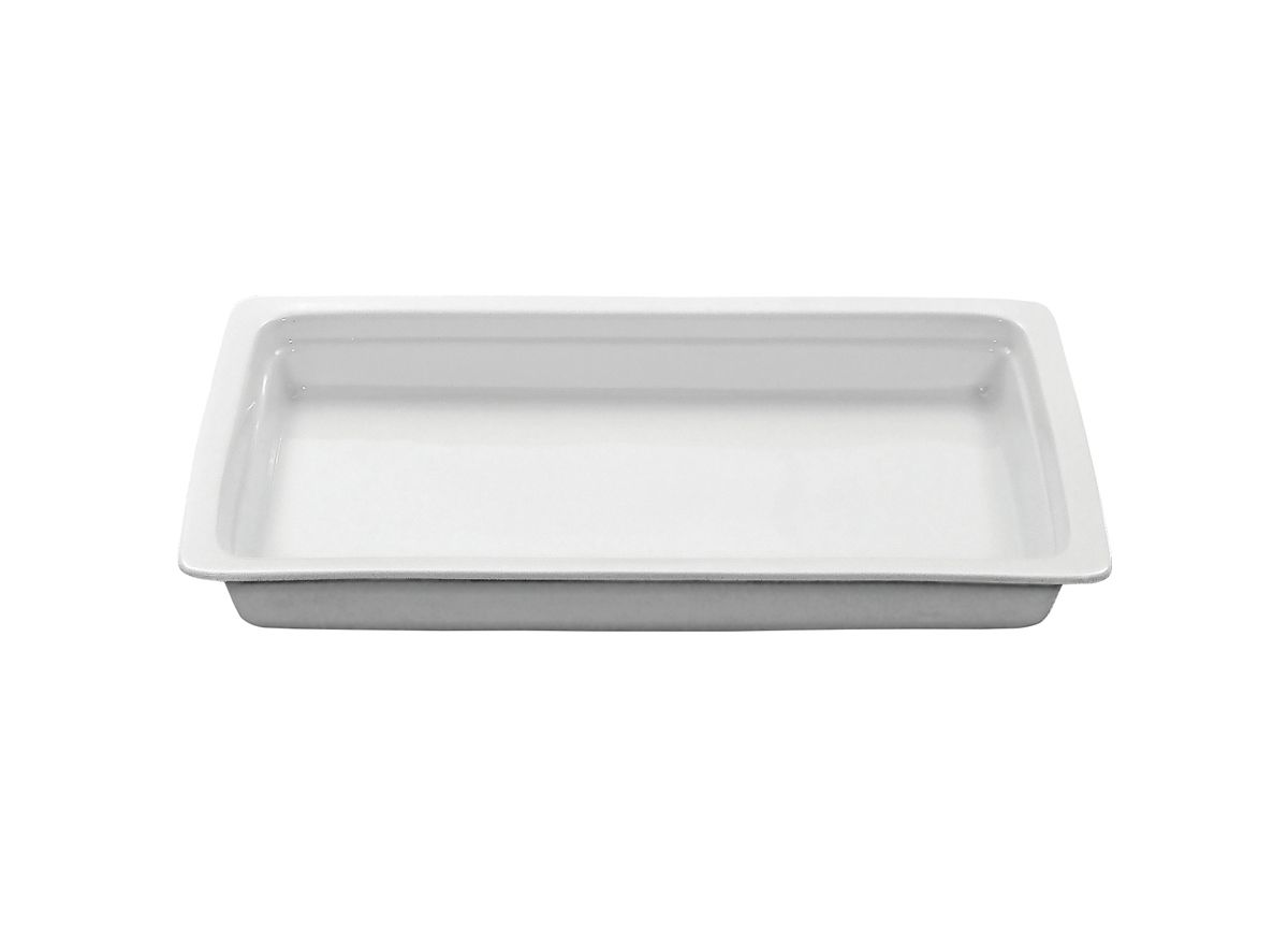 Full Size x 2.5" Porcelain Food Pan - 7.5 qt
