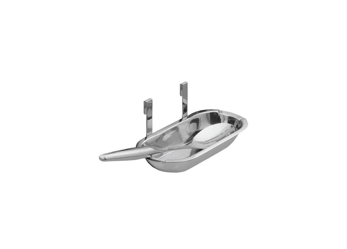 Stainless Rectangle Roll Top Utensil Holder