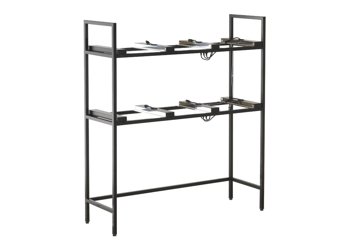 Hot Food Warmer and Trolley Caddy - Six Compartment