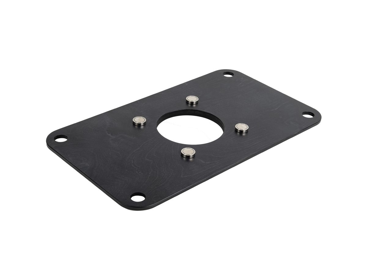 24.25" x 14" Domino Magnetic Platform - Black