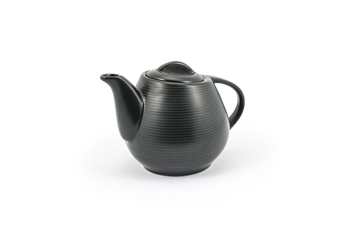 15 oz Round Spiral® Teapot - Ink