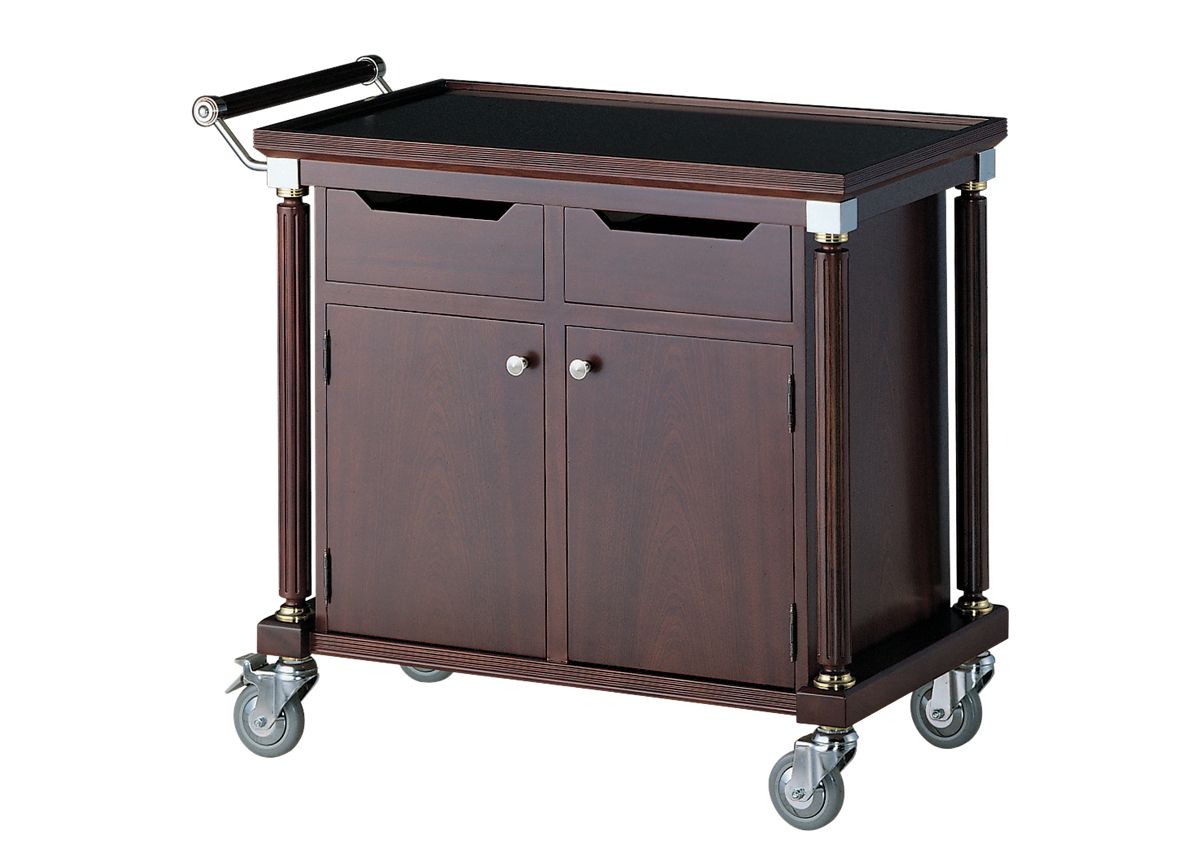 36.75" x 19.75" Palace Enclosed Service Trolley