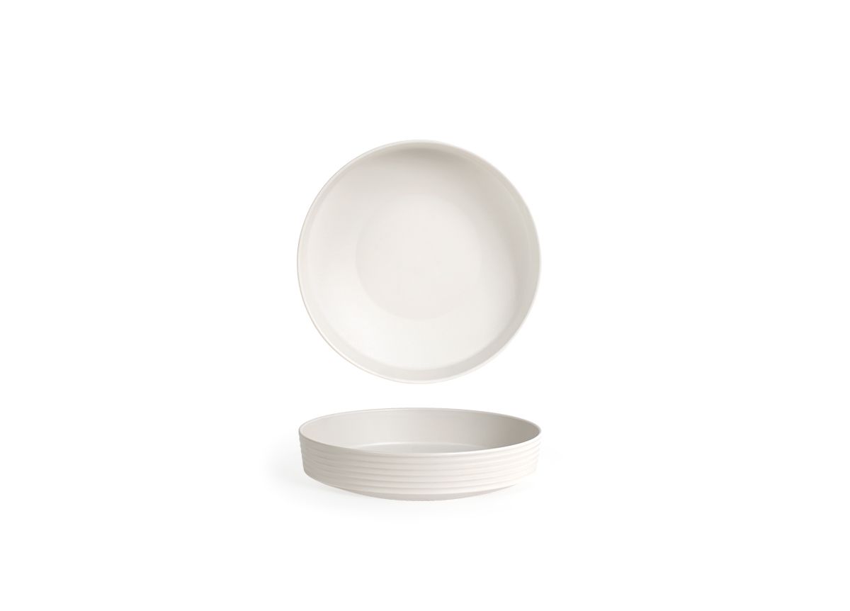 7.5" Round re.WARE® Onda™ Bowl - 36 oz - Shell