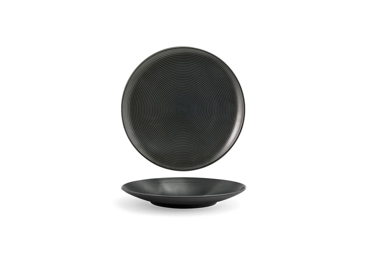 9.5" Round Spiral® Plate - Ink