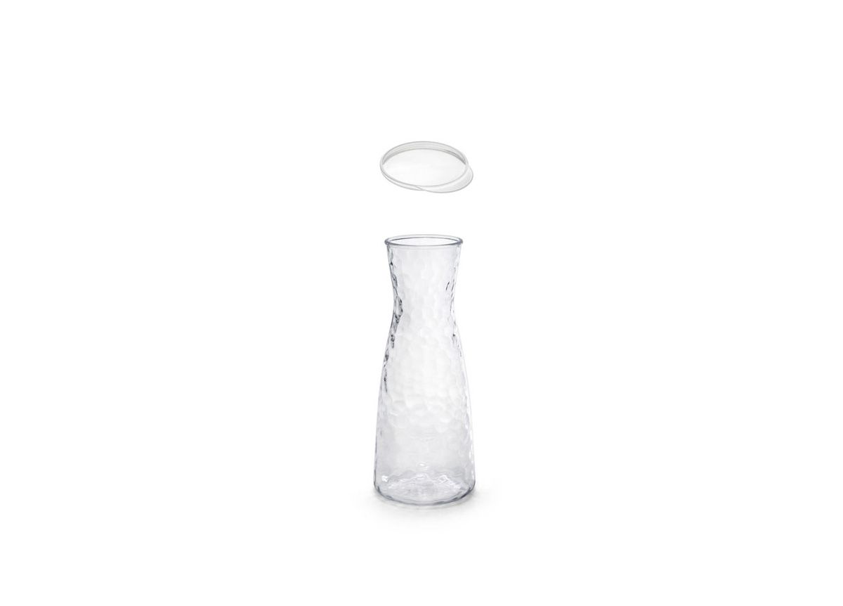 10oz Drinkwise® Hammered Carafe and Snap Lid