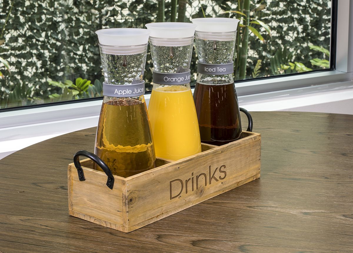 38 oz Drinkwise® Hammered Carafe
