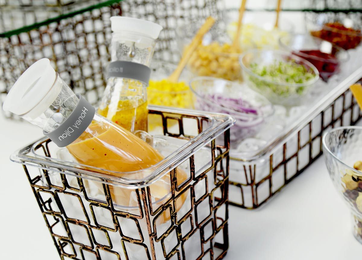 Salad Dressing Carafe Labels - Set of 8