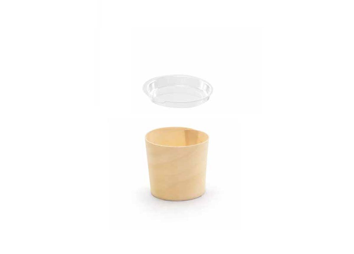 2.5oz Servewise®  Tall Ramekin and Cover