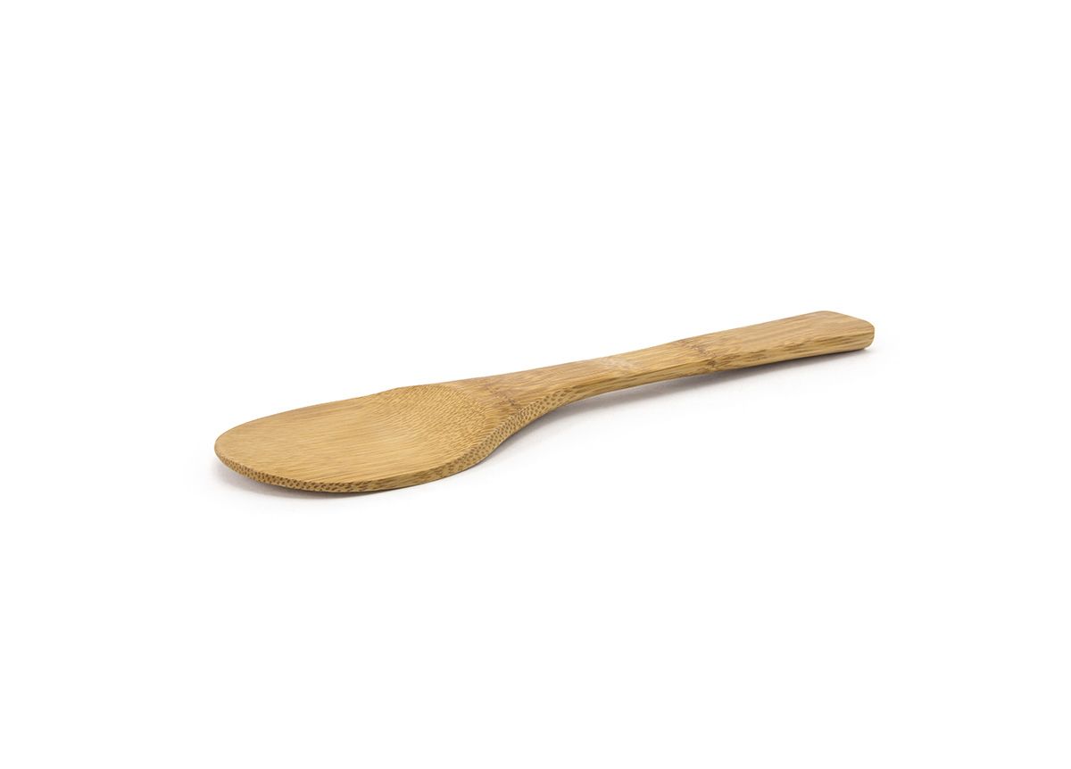10" Bamboo Flat Spoon