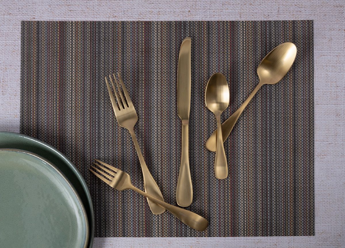 Cameron Flatware - Matte Brass