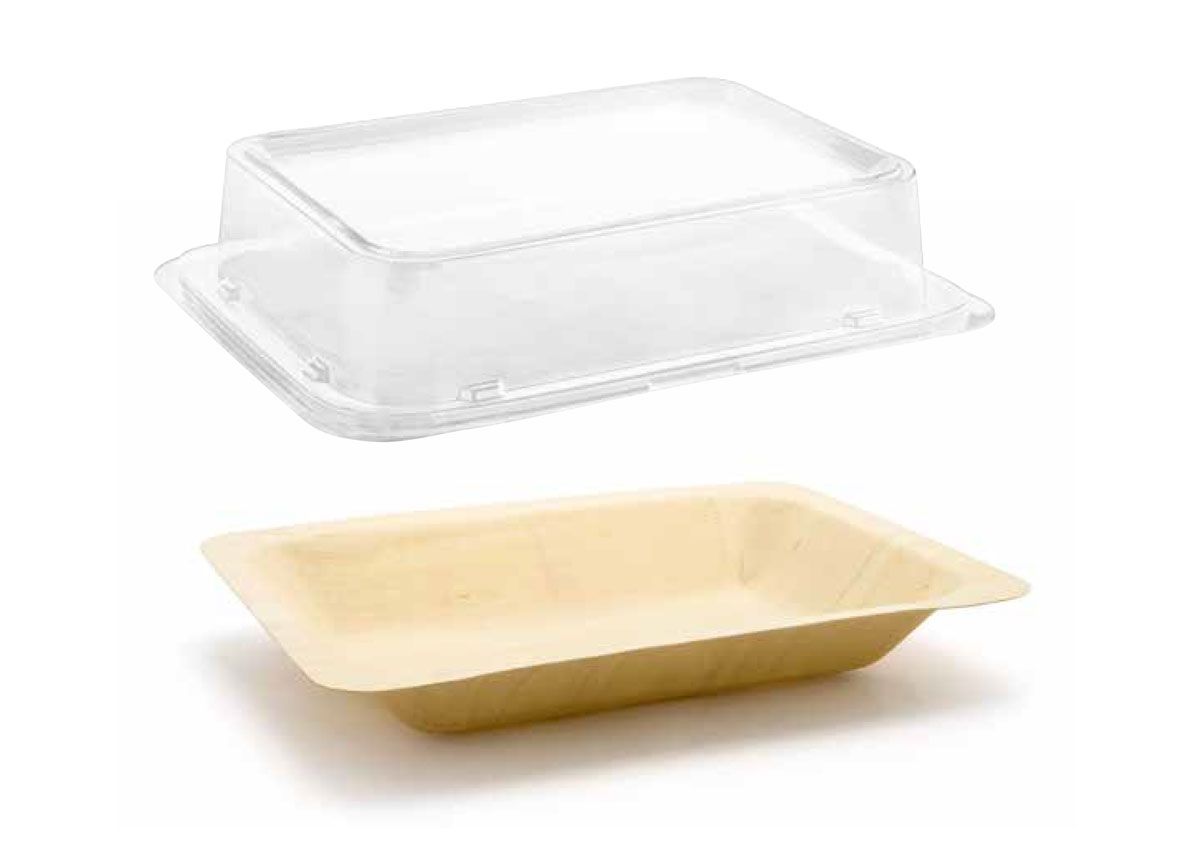 8" x 5.75" Servewise® Deep Plate and Cover