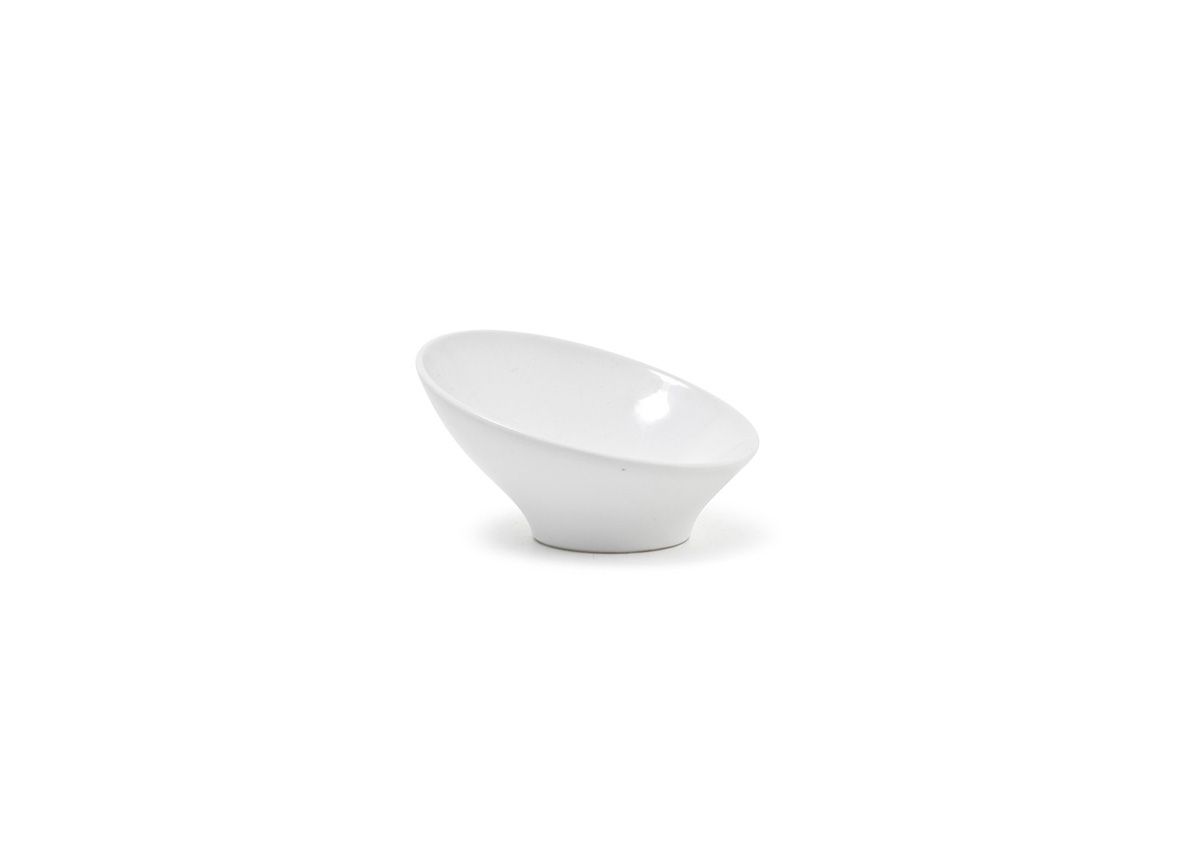 5" Round Slanted Bowl - 2 oz