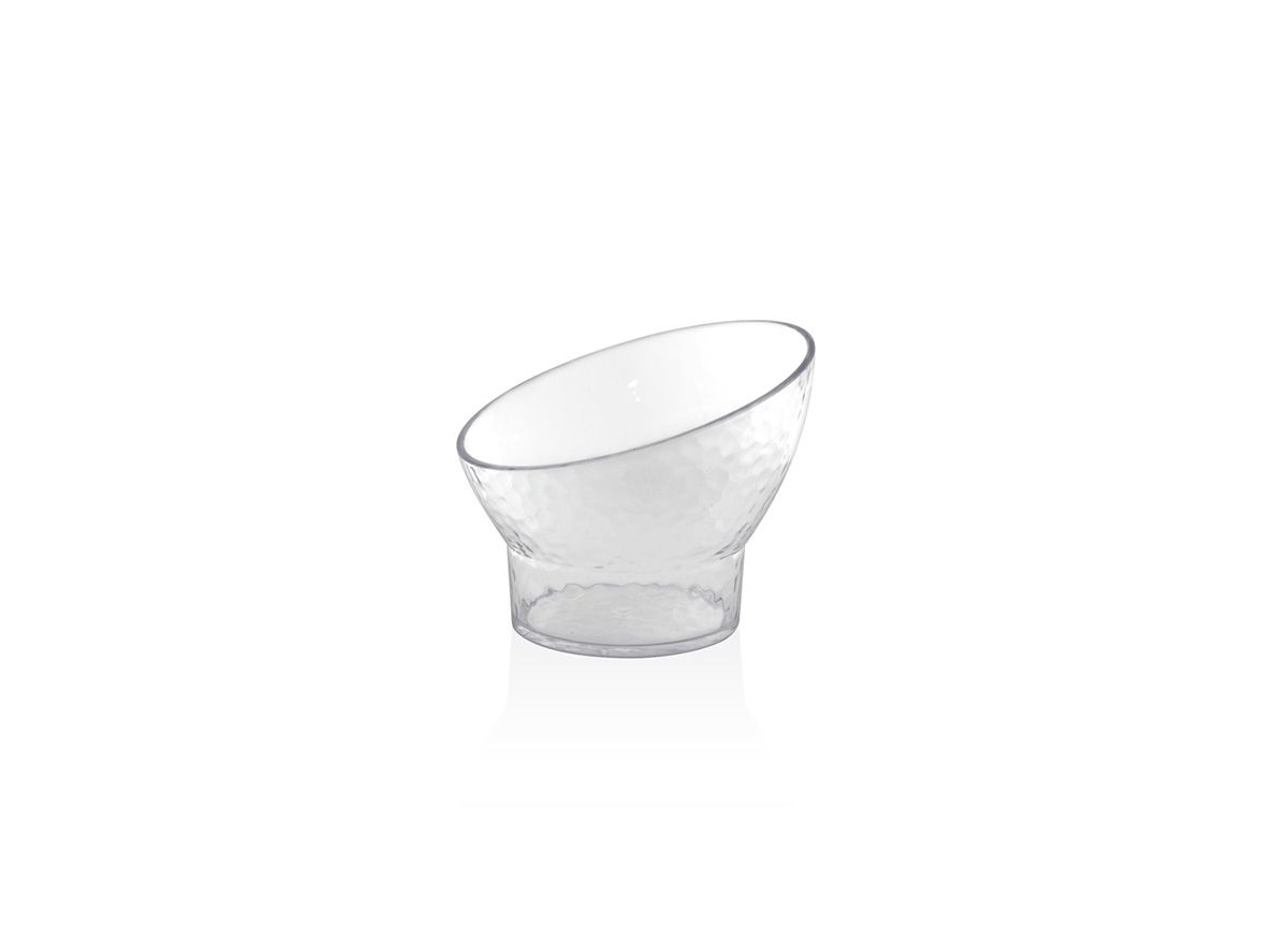 5.5" Round Drinkwise® Slanted Footed Bowl - 16 oz