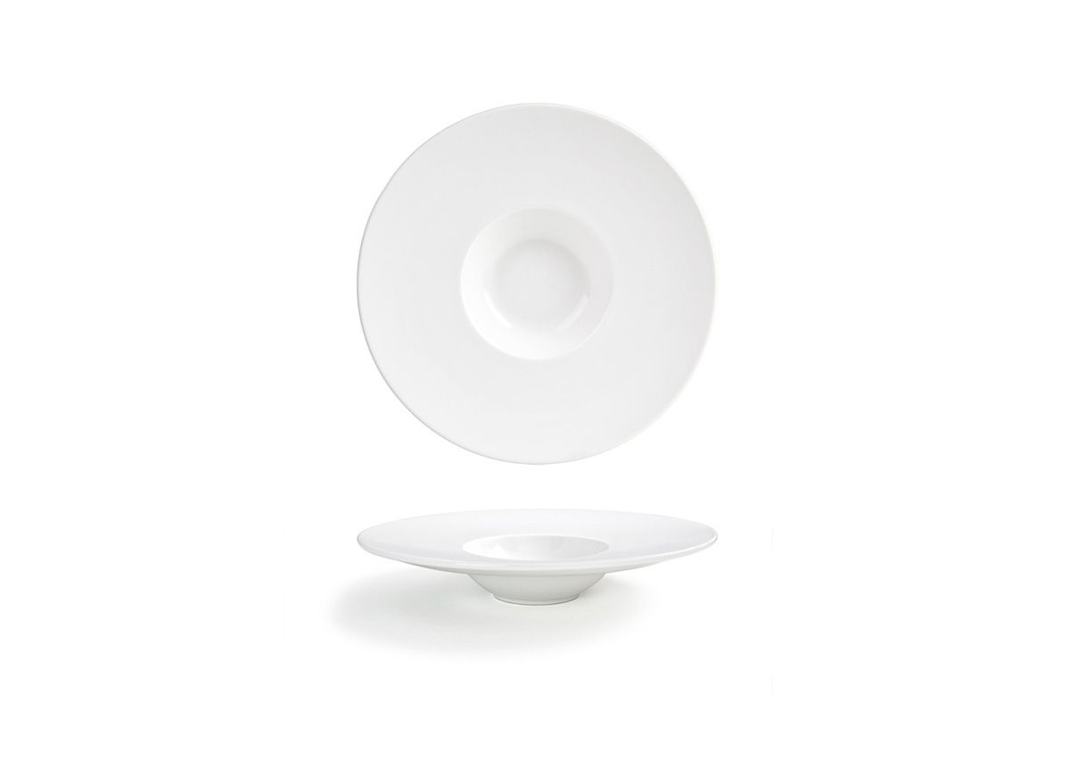 9.25" Round Wide Rim Monaco Bowl - 3.5 oz
