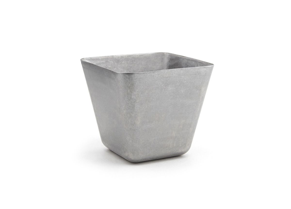 3.75" Square Stainless Mod® Tall Bowl - 19 oz - Antique