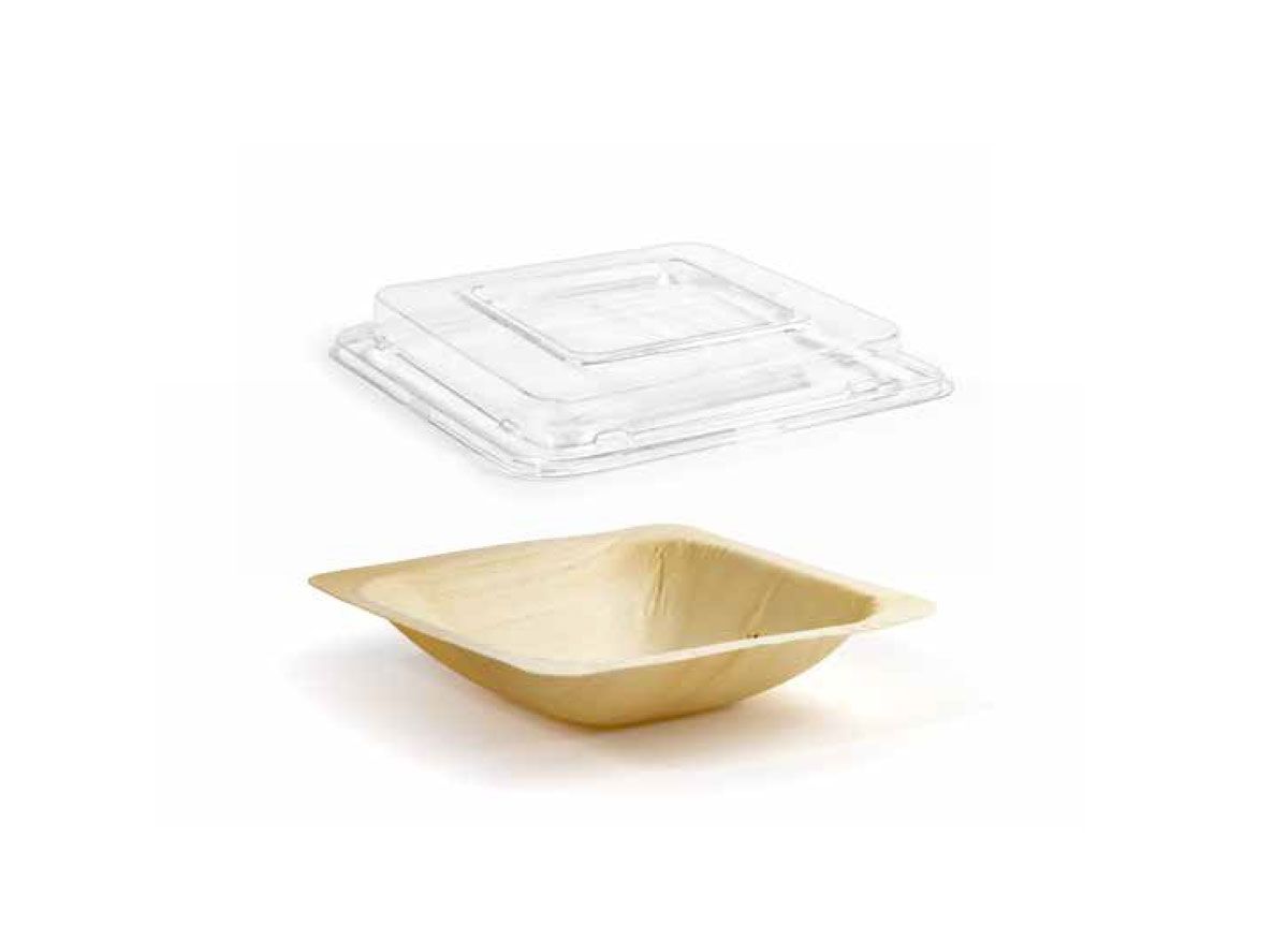 6.5" Square Servewise®  Bowl and Cover