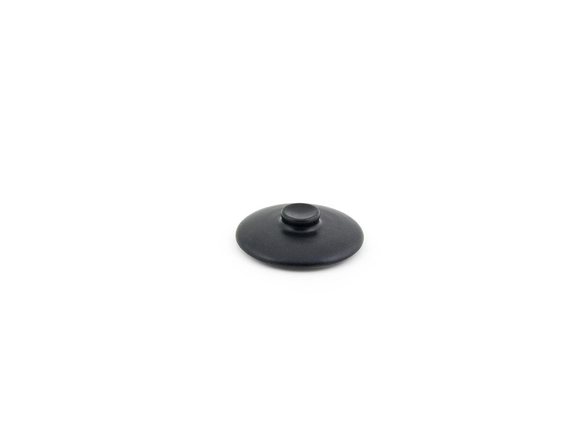 7 oz Round Kiln® Ovenware Lid - Black