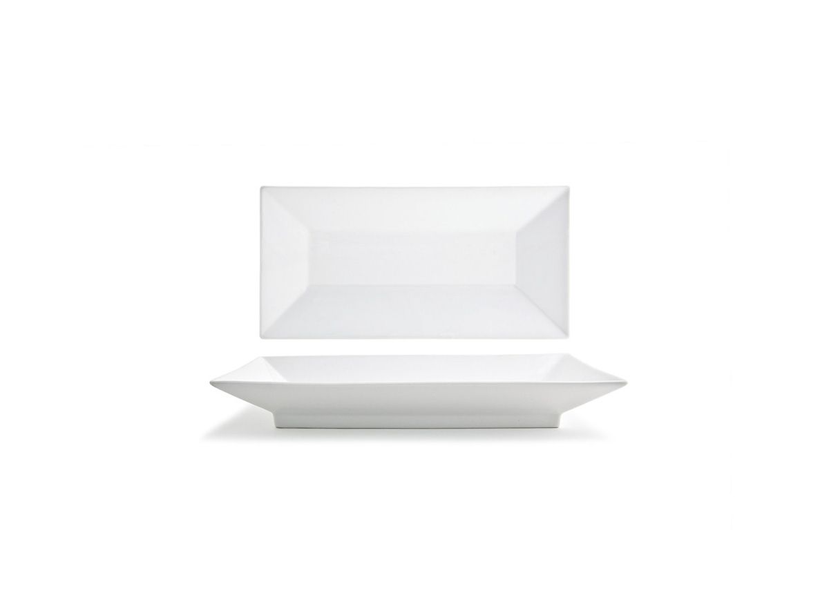 14" x 7" Kyoto™ Footed Platter