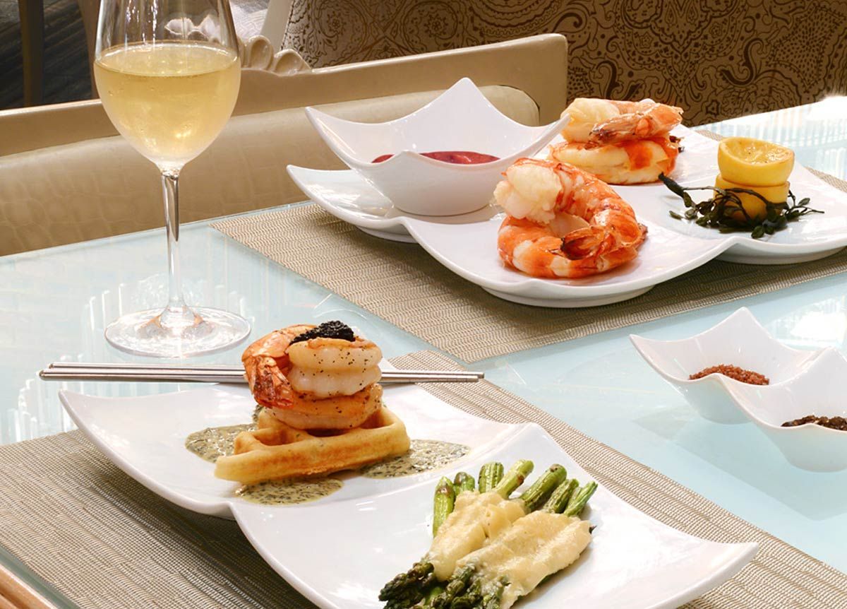 Palillos rectos de acero inoxidable con acabado espejo de 23 cm - Plata