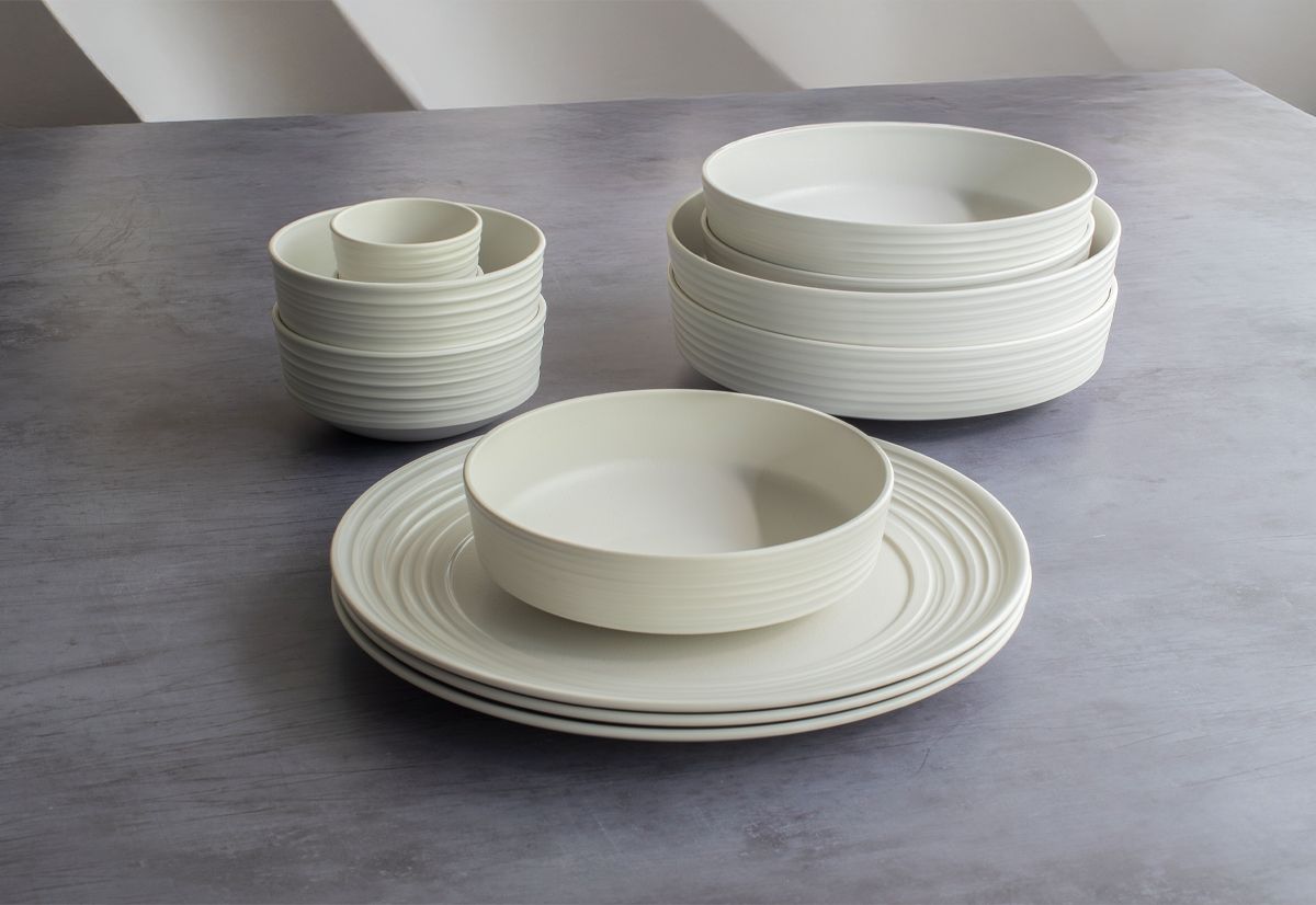 5" Round re.WARE® Onda™ Bowl - 16 oz - Shell