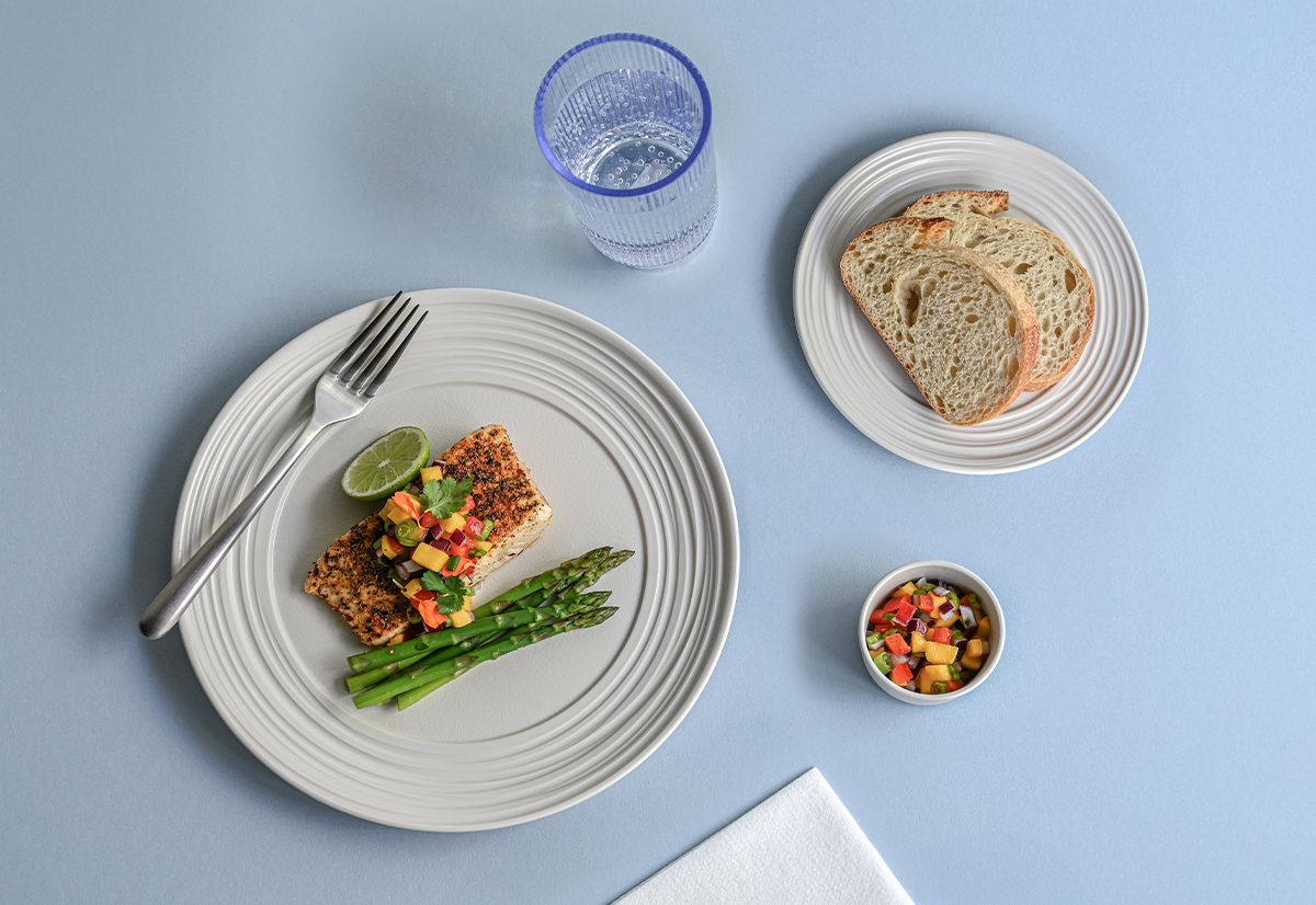 8" Round re.WARE® Onda™ Plate - Shell