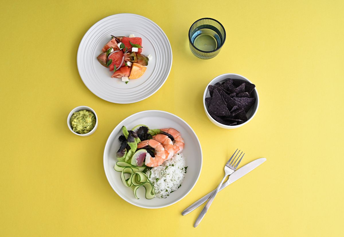 8" Round re.WARE® Onda™ Plate - Shell