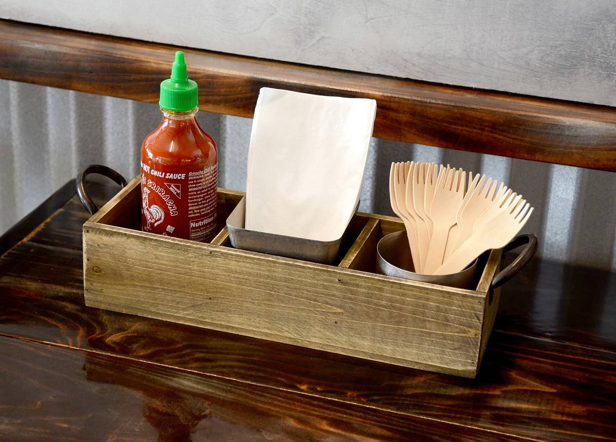 13.75" x 4.75" Asheville Holder - Cider