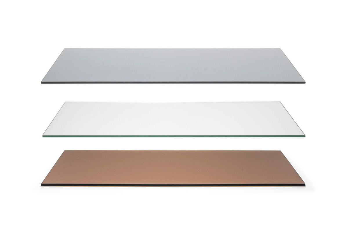 Tabla de servir de vidrio templado de 36" x 14"