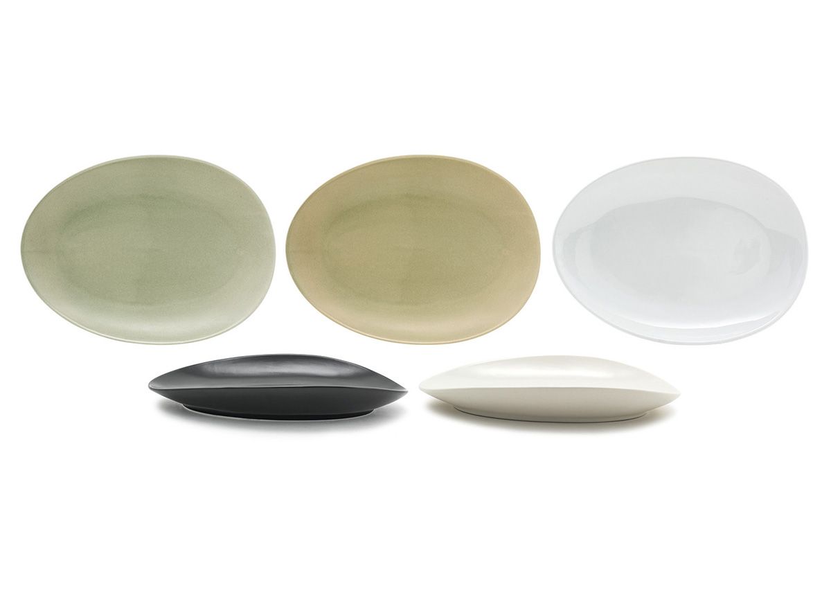 12" Oval Tides® Plate