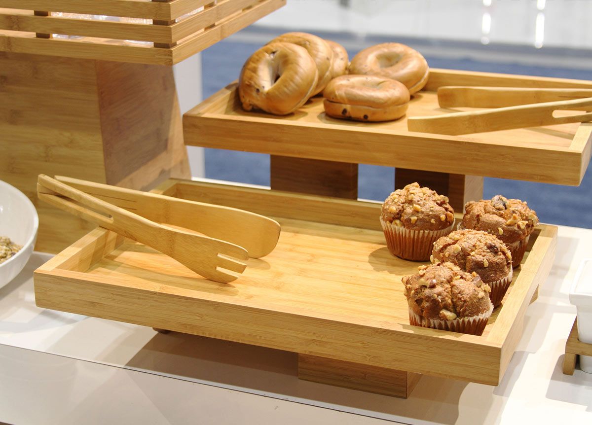 19" x 13" Bamboo Tray