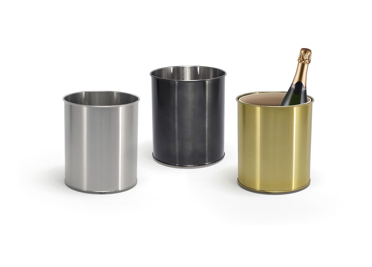 Brushed Stainless Cylinder