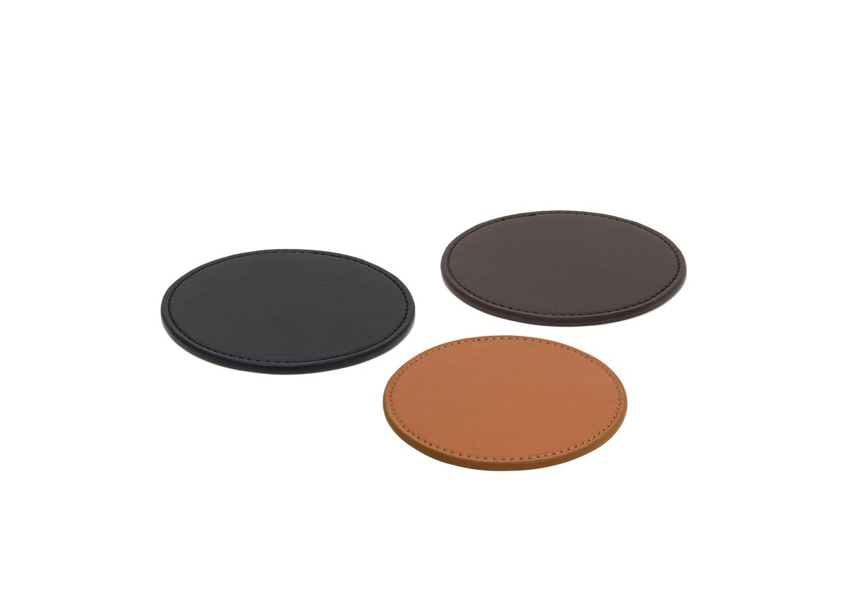 4" Round London Coaster