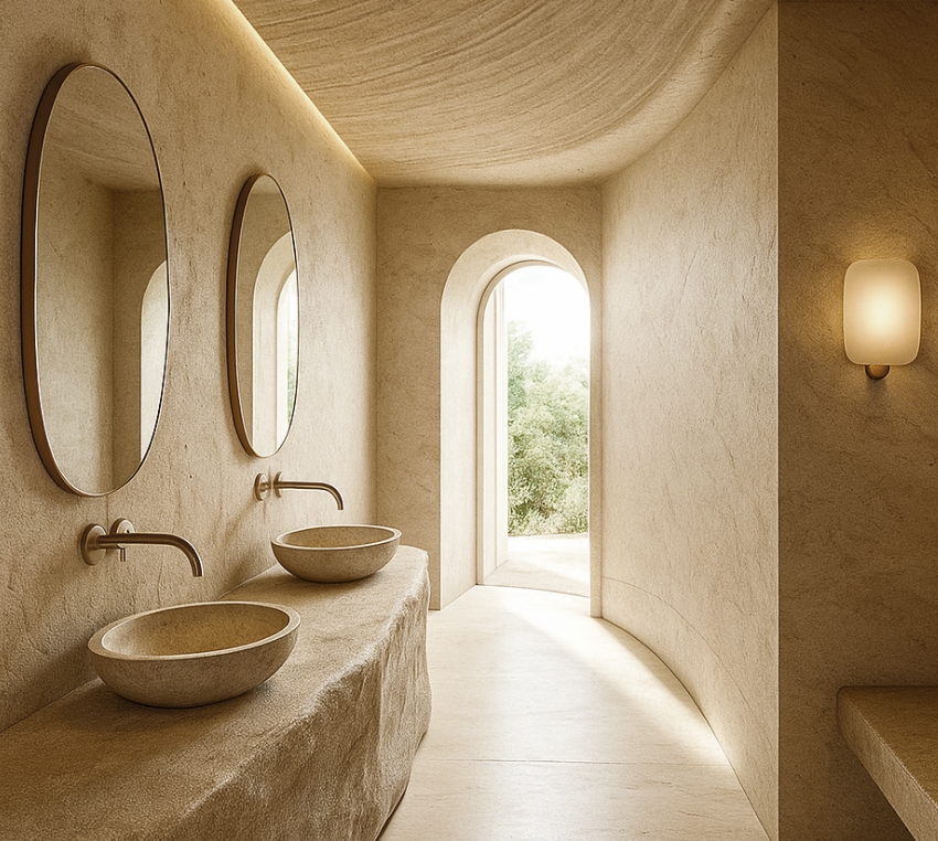 Sculpted Sophistication moodboard